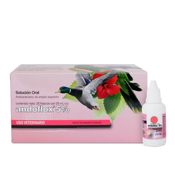 Andoflox 5% Oral, 25 mL