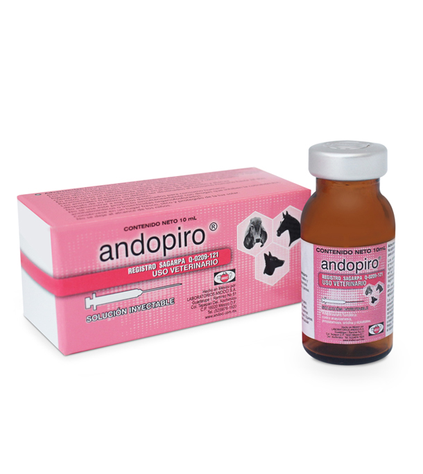 Andopiro inyectable 10 ml