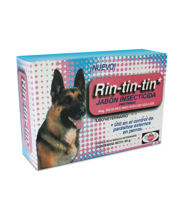 Rin Tin Tin jabón insecticida 80 g