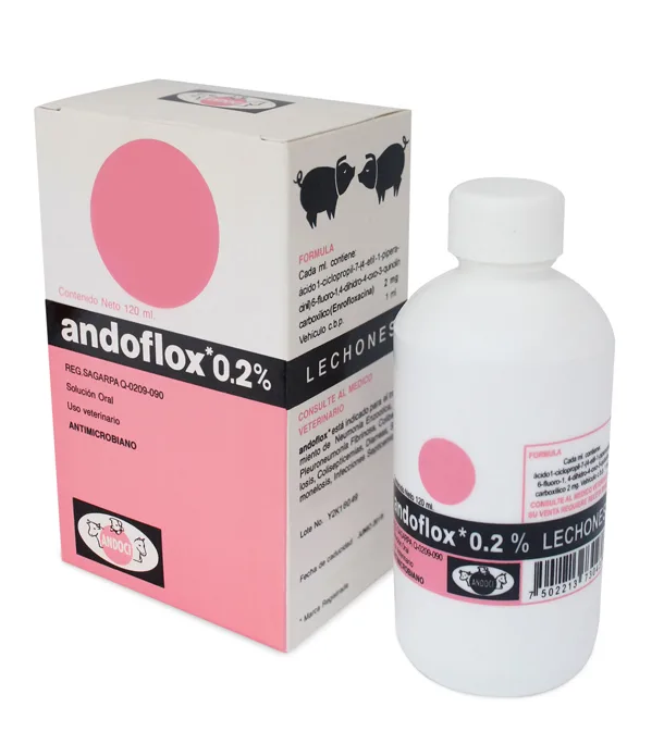 Andoflox 0.2% Oral, 120 ml