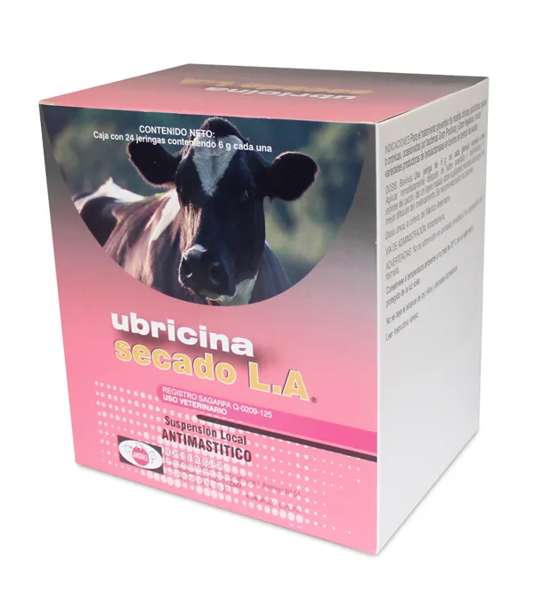 Ubricina secado L.A, caja 24 x 6 g